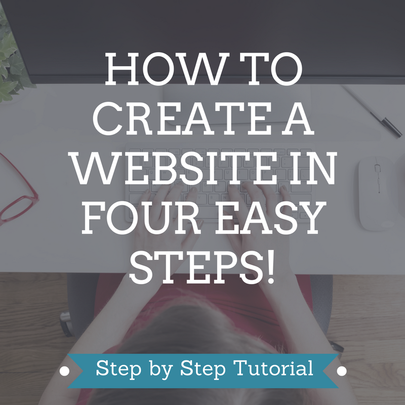 How to create a website in 4 easy steps
