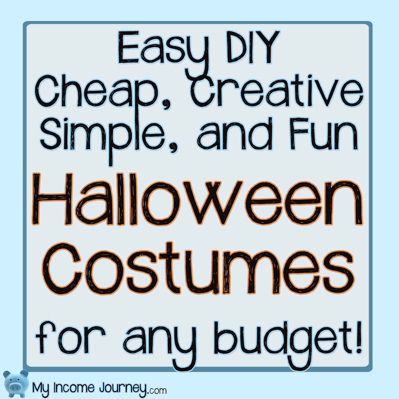 Favorite Cheap Halloween Costumes!