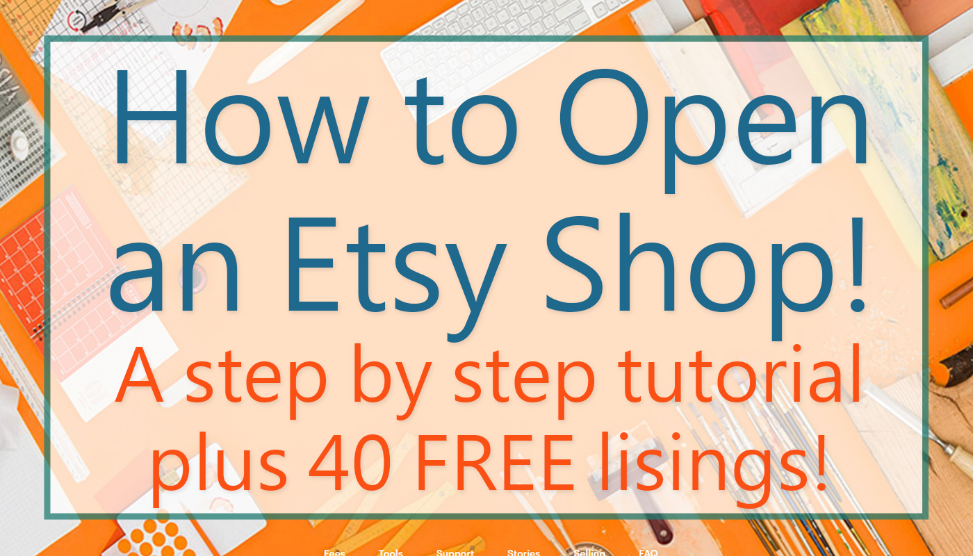 How To Open An Etsy Shop