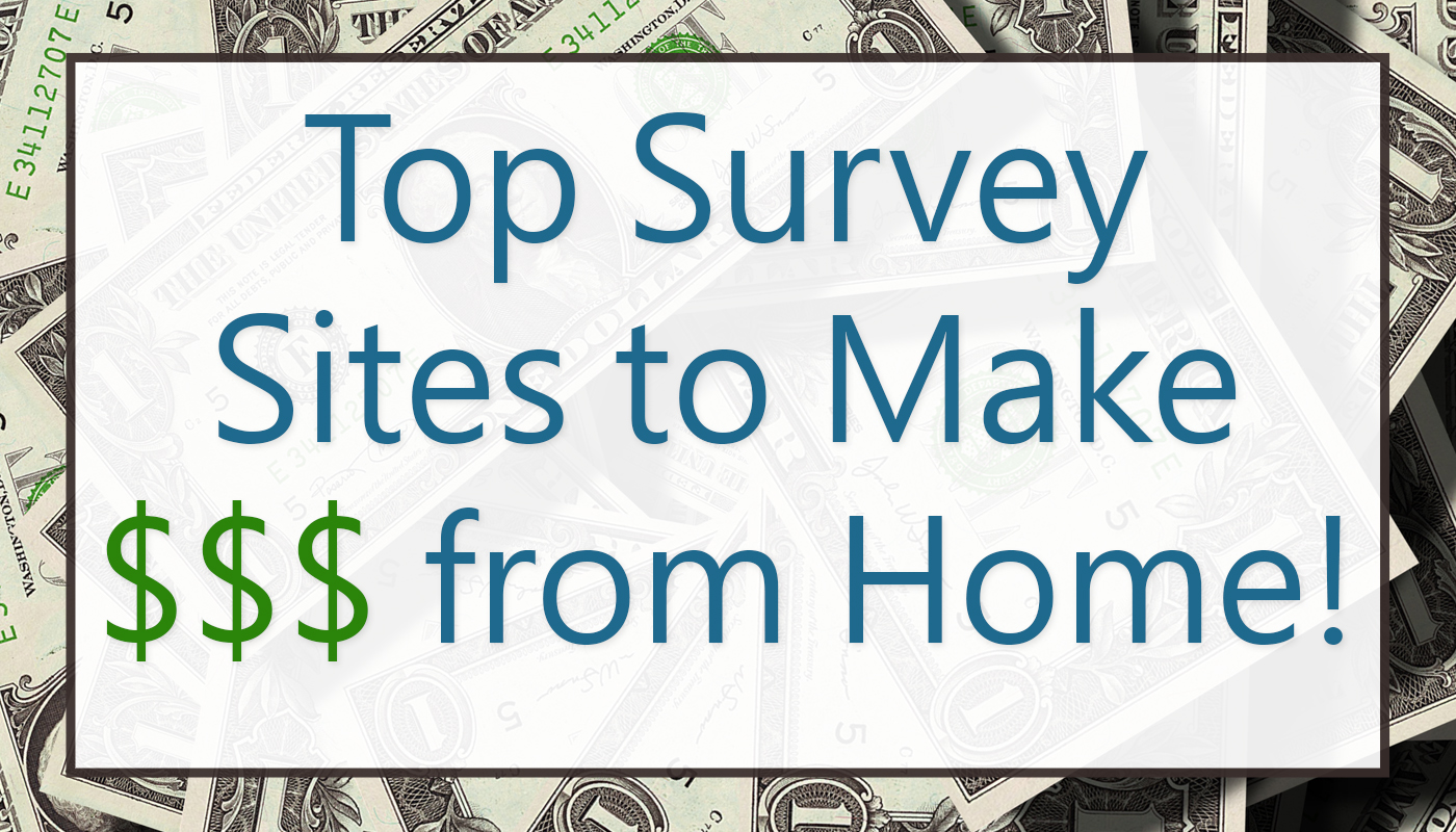 Top Survey Sites to Make Money From Home